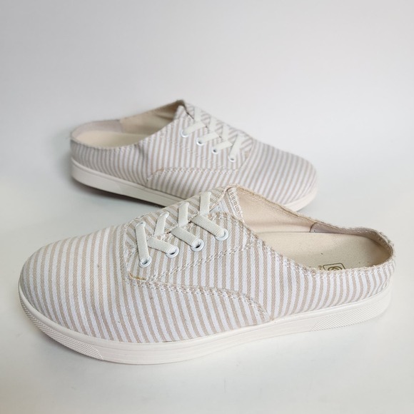 Spenco Shoes - Spenco Women's Santa Rosa Mule Sneaker  Slide Size 7.5 Tan White Shoe
